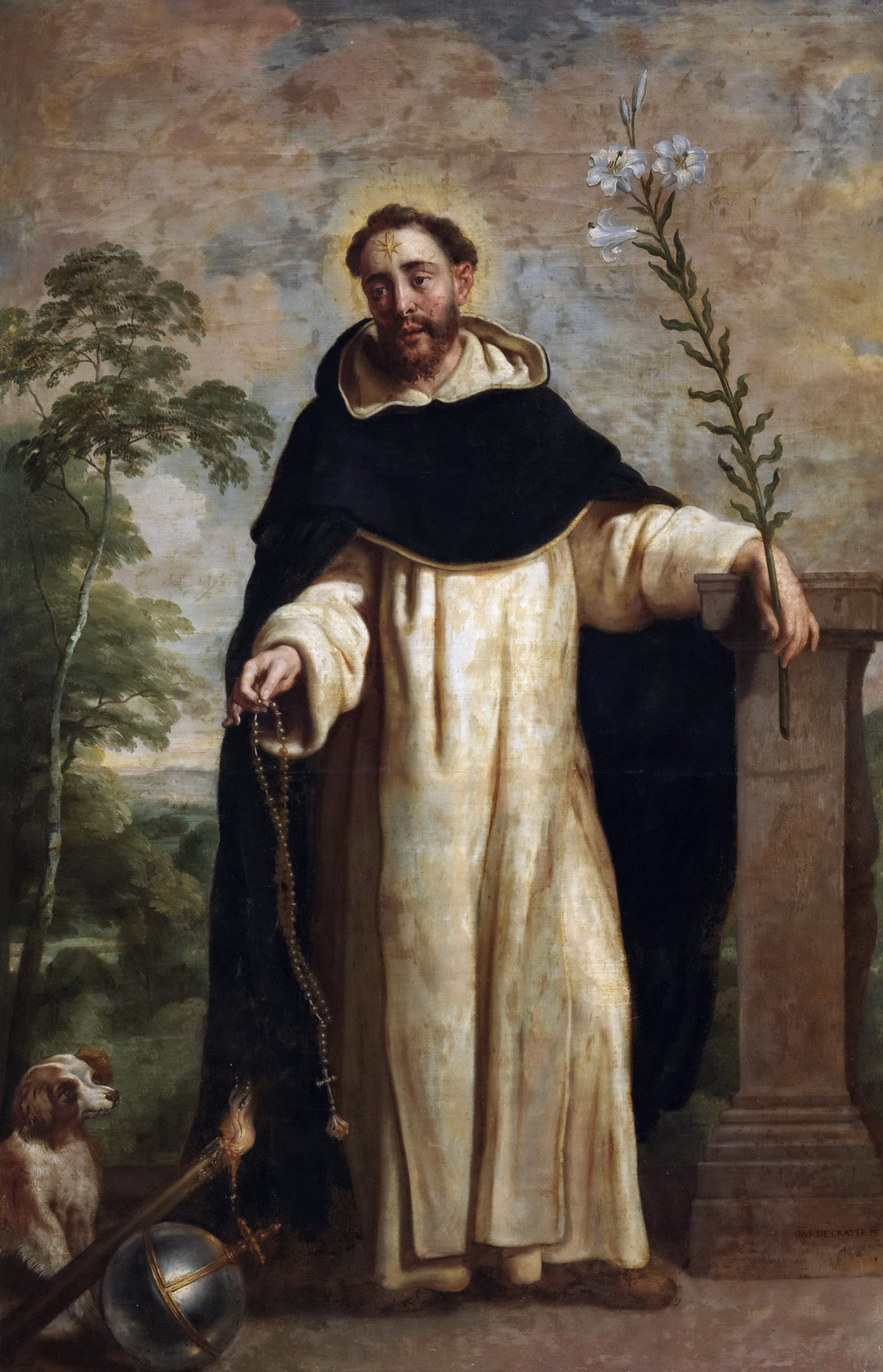 Картина Святой Доминик, 1655 - Музей Прадо