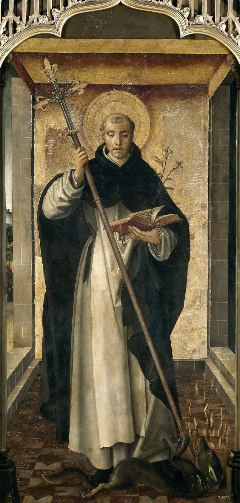 Картина Святой Доминик де Гусман, 1493 - 1499 - Музей Прадо