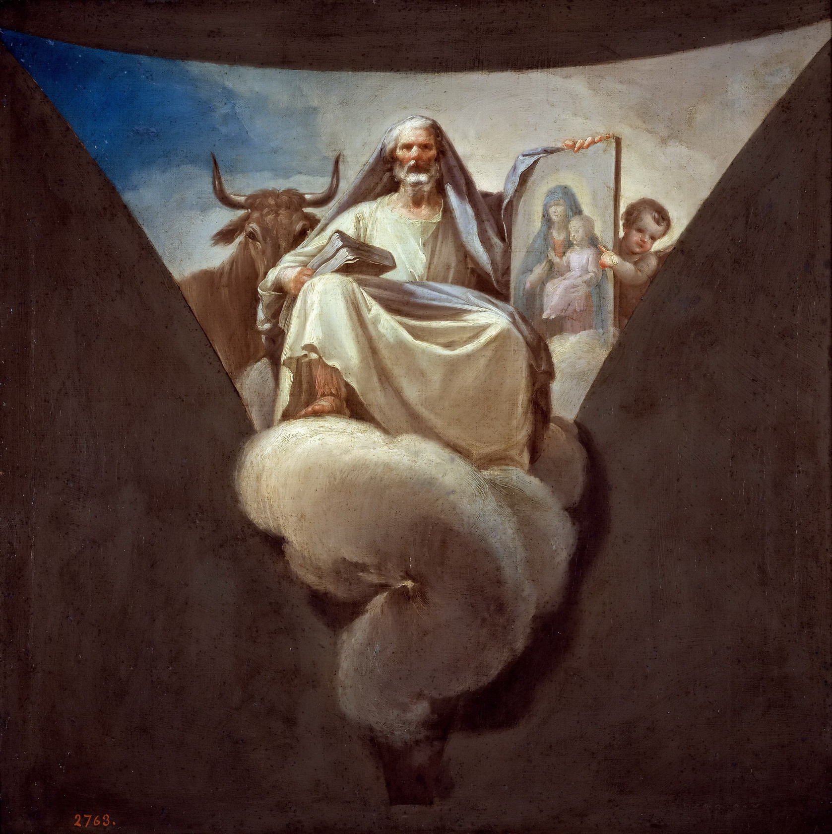 Картина Святой Лука, 1771 - Музей Прадо