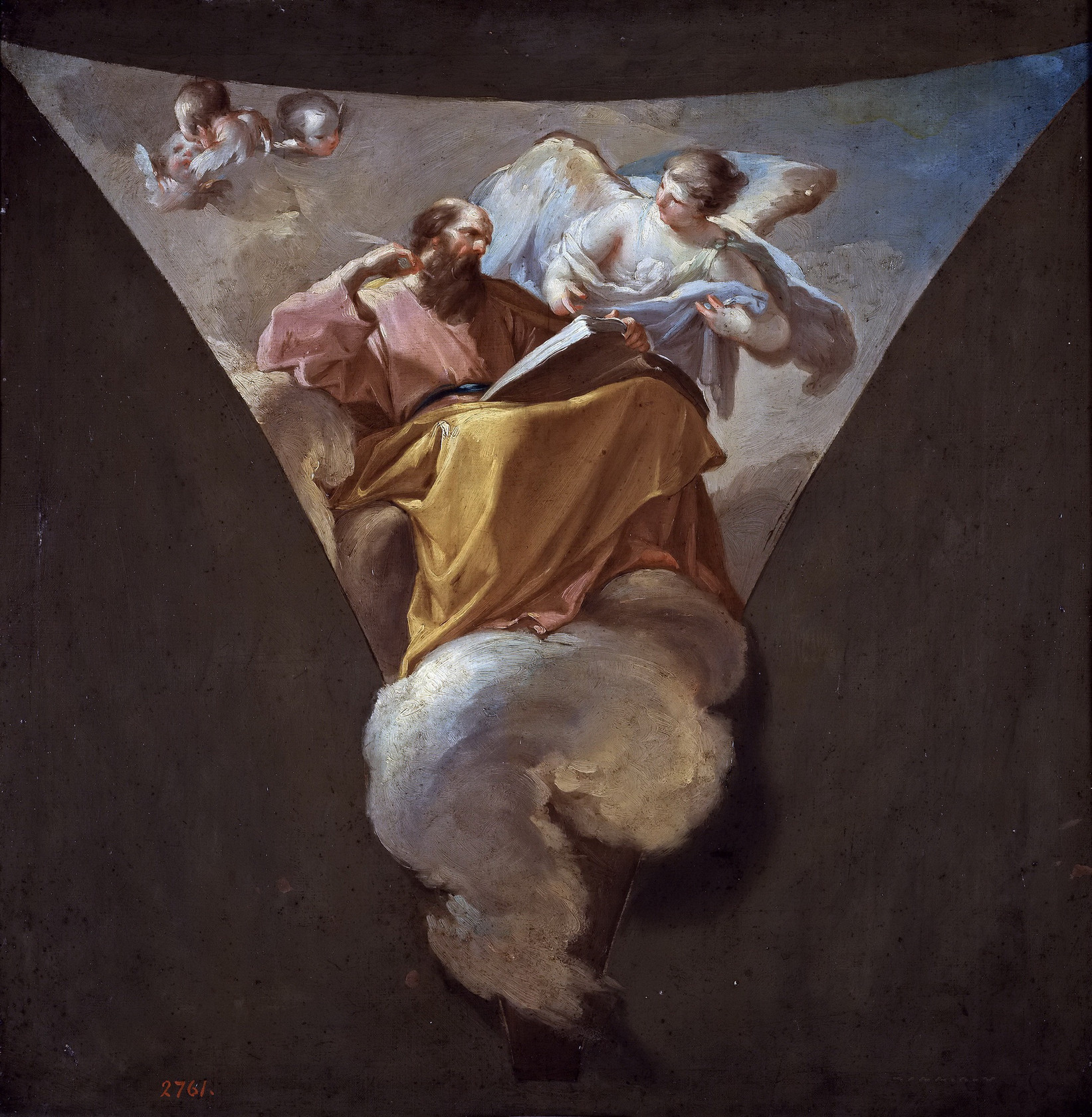Картина Святой Матфей, 1771 - Музей Прадо