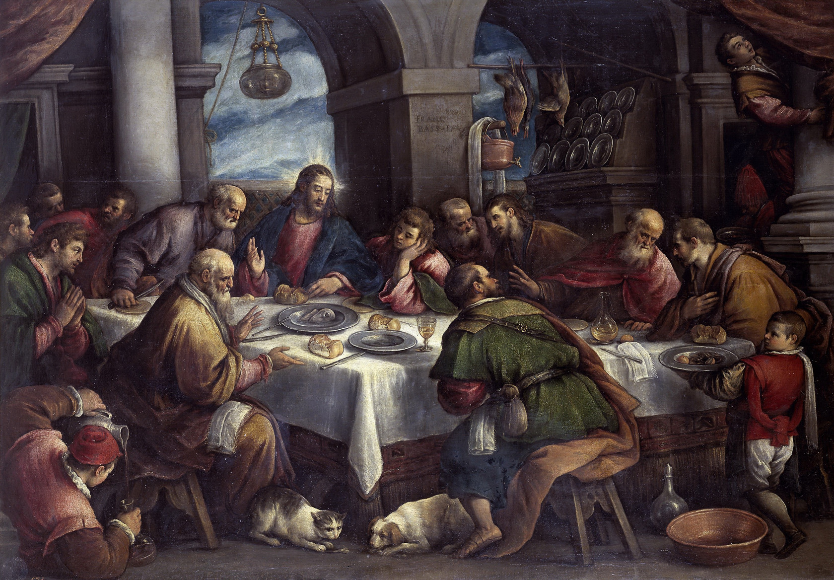 Картина Тайная вечеря, ок.1586 - Музей Прадо