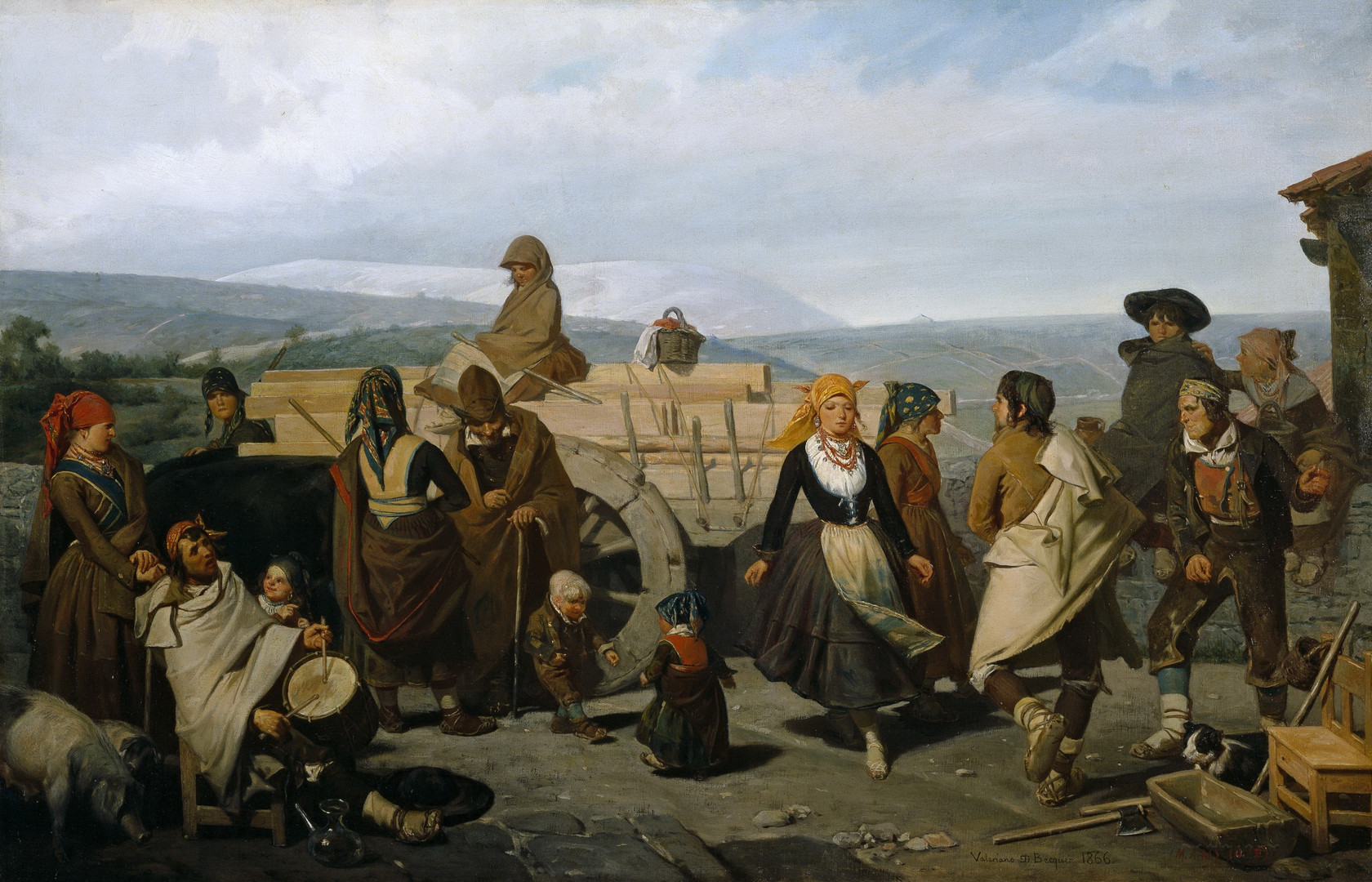 Картина Танец, 1866 - Музей Прадо