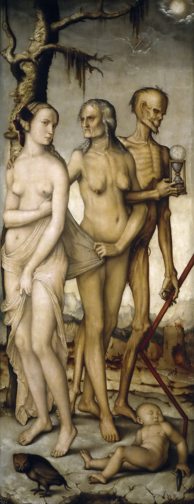 Картина Три возраста женщины и смерть, 1541 - 1544 - Музей Прадо