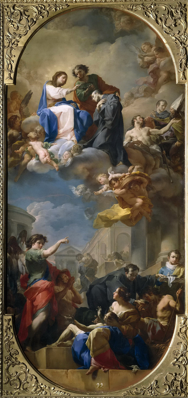 Картина - Триумф святого Иоанна Божьего, 1740 - Музей Прадо