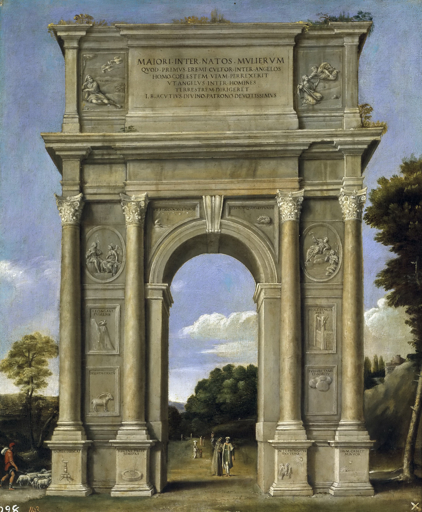 Картина Триумфальная арка, 1607 - 1615 - Музей Прадо