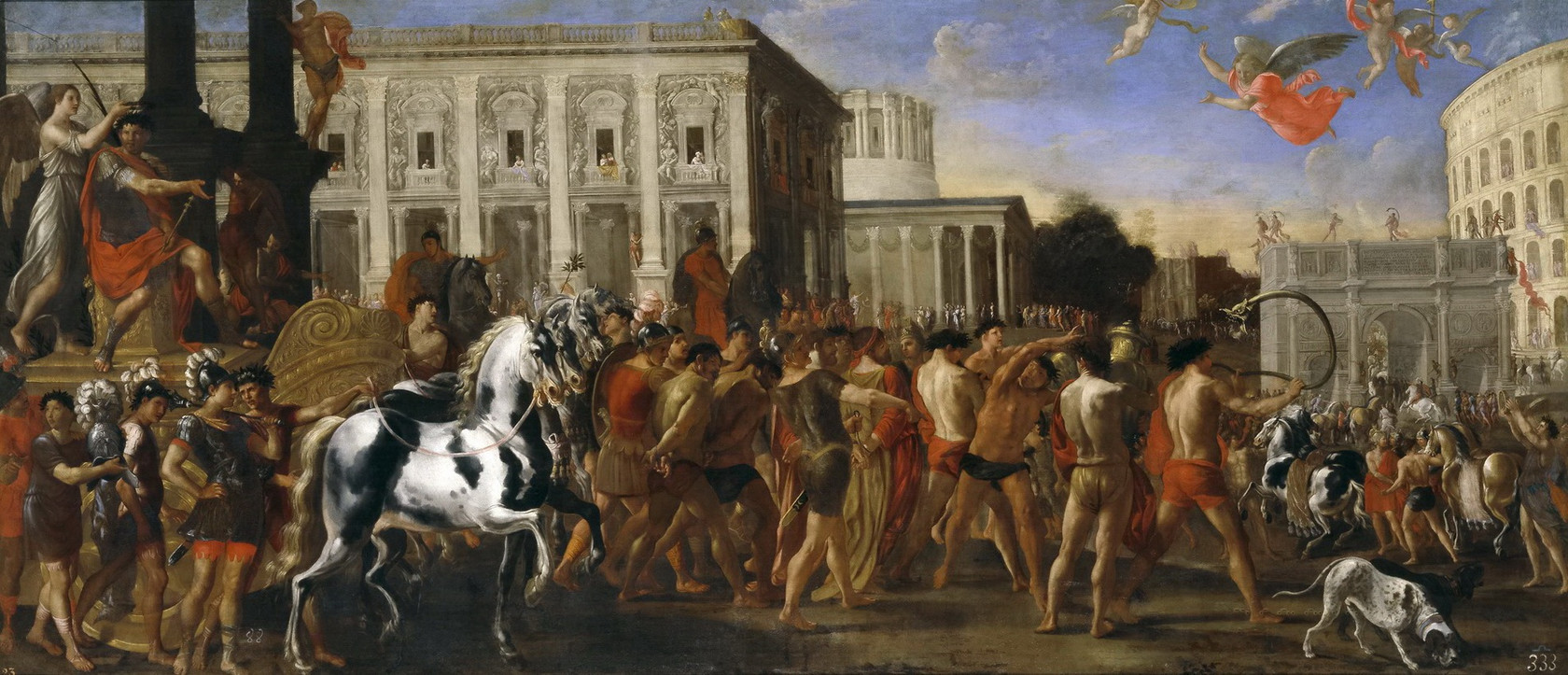 Картина Триумфальный въезд Константина в Рим, ок.1637 - Музей Прадо