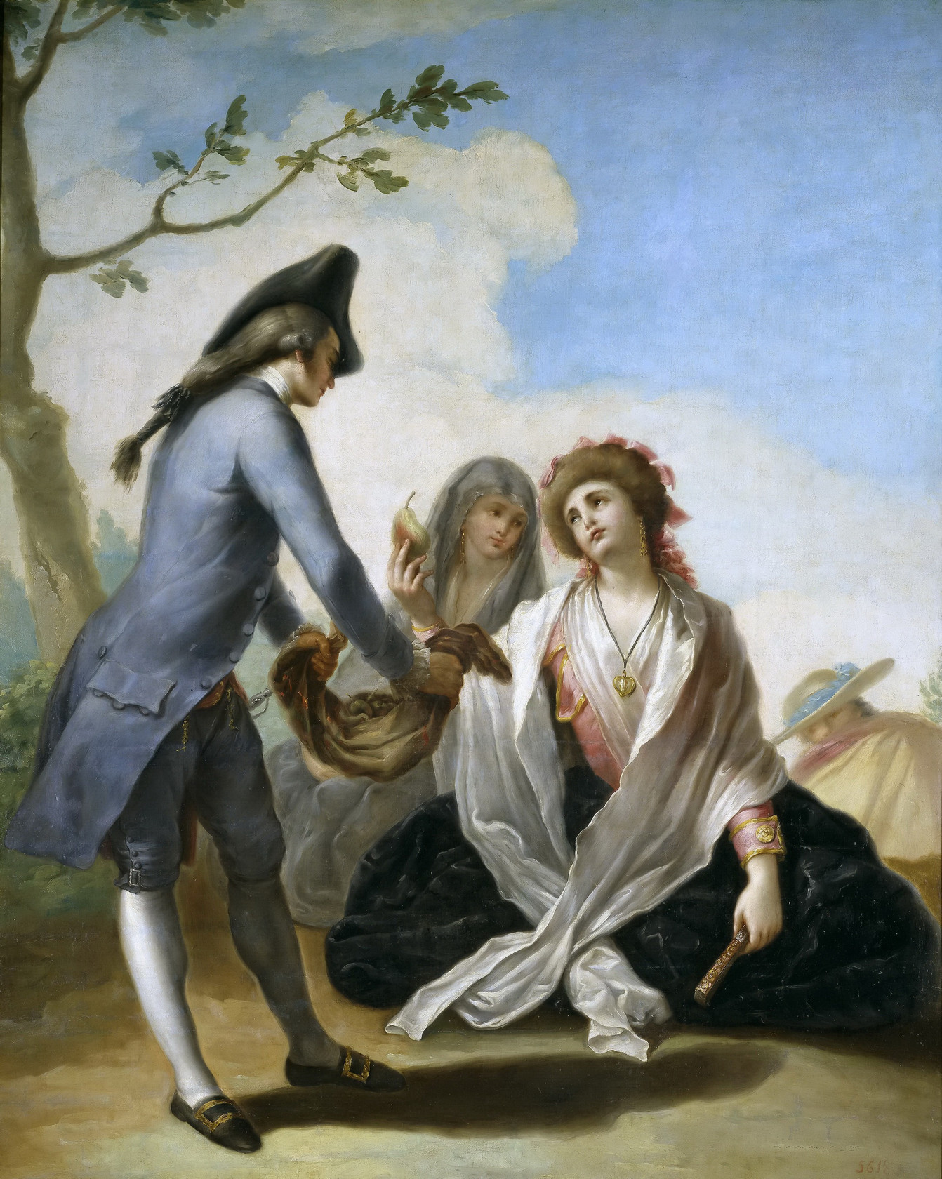 Картина Угощение, 1778 - Музей Прадо