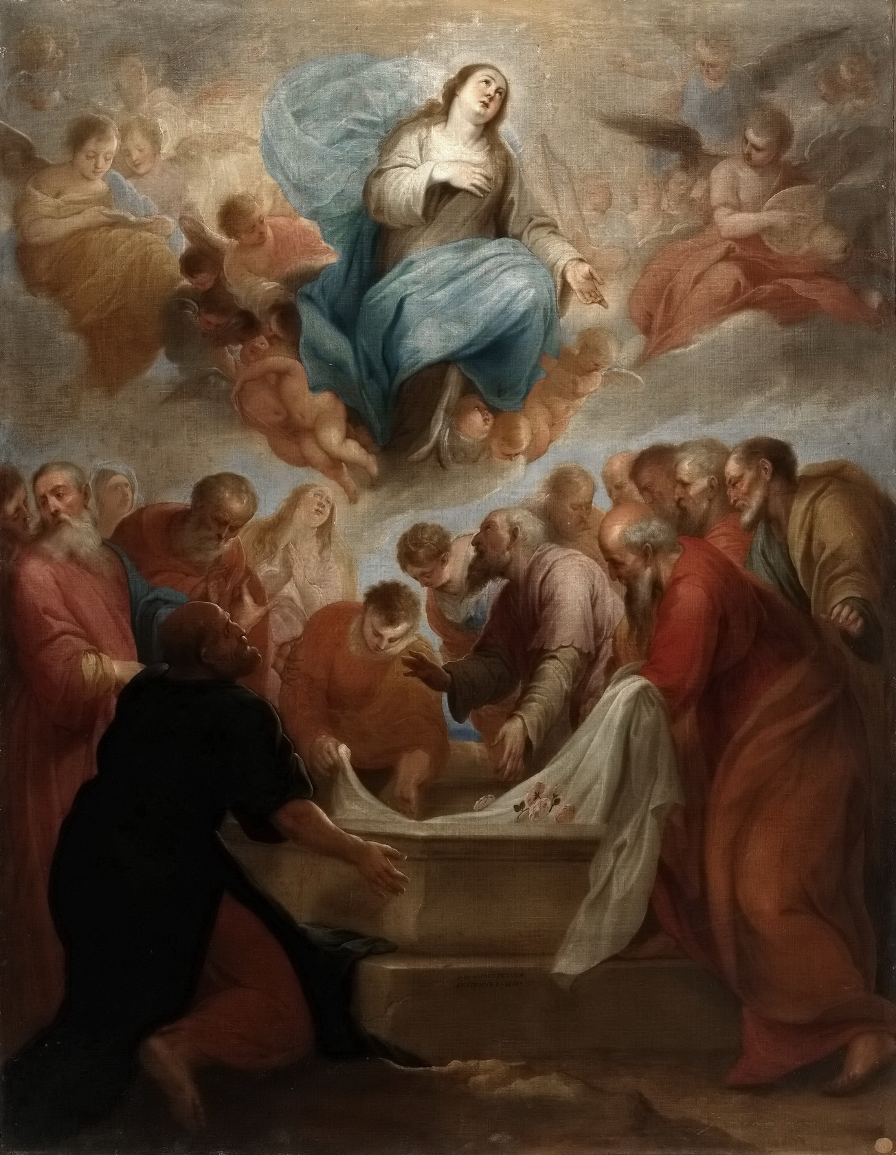 Картина Успение Пресвятой Богородицы, 1668 - Музей Прадо
