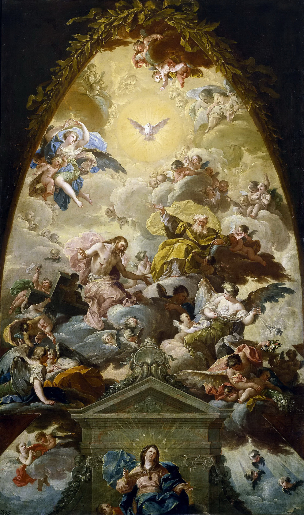 Картина Успение Пресвятой Богородицы, 1760 - Музей Прадо
