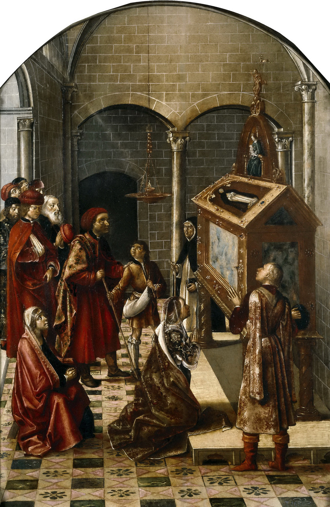 Картина Усыпальница Святого Петра Мученика, 1493 - 1499 - Музей Прадо