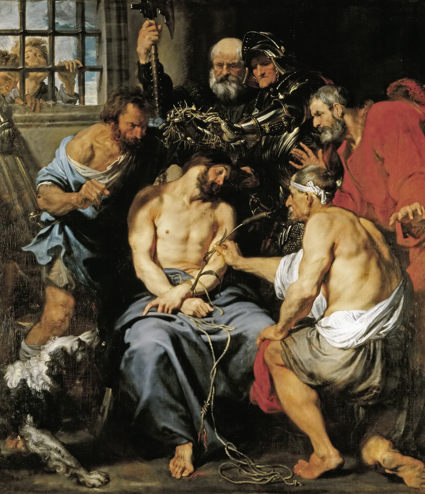 Картина Увенчание тернием, 1618 - 1620 - Музей Прадо
