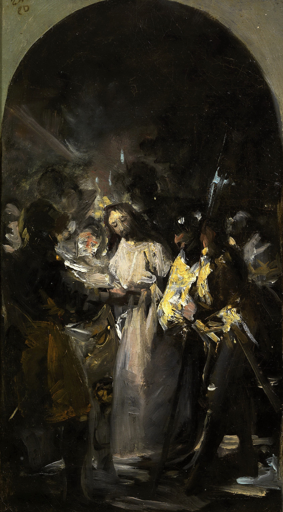 Картина - Взятие Христа под стражу, 1798 - Музей Прадо