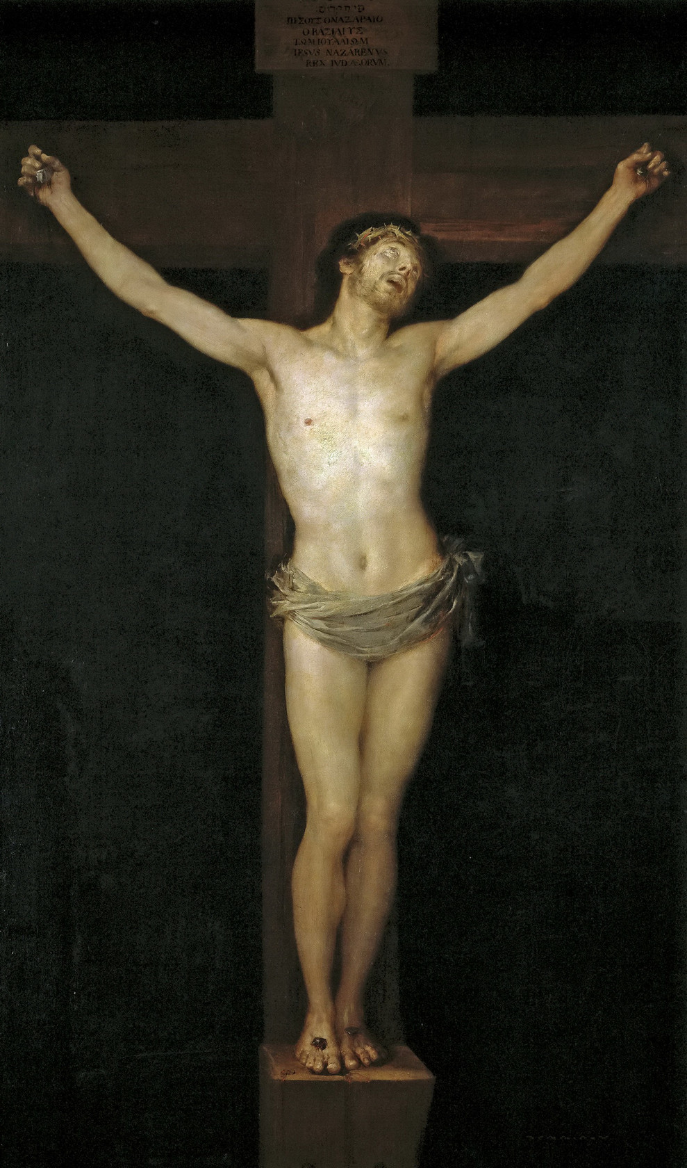 Картина - Христос на кресте, 1780