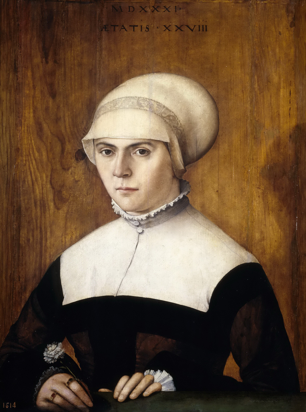 Картина Жена Йорга Зорера в 28 лет, 1531 - музей Прадо