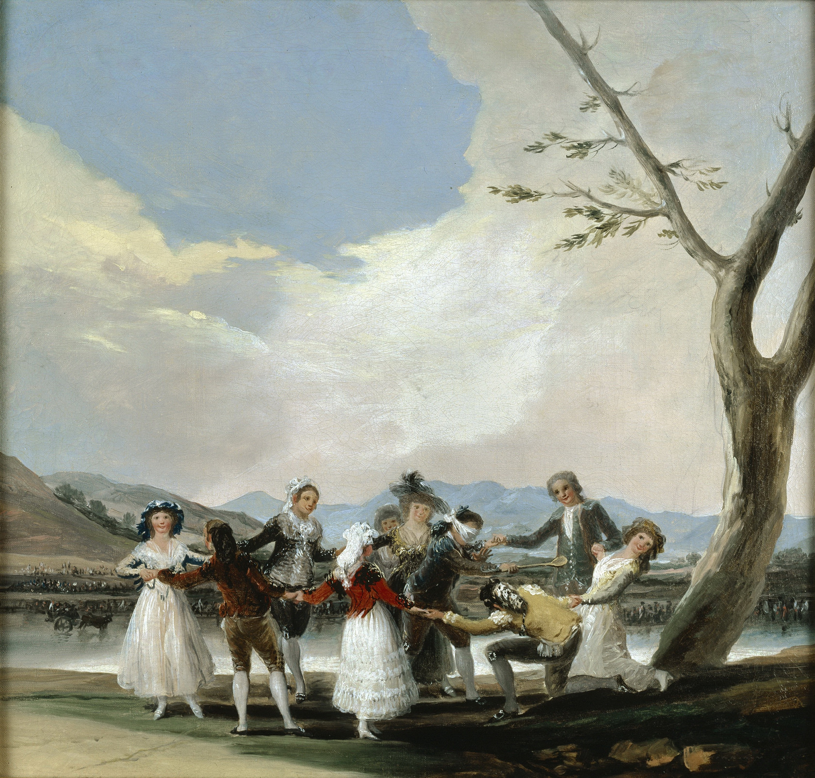 Картина - Жмурки, 1787 - Музей Прадо