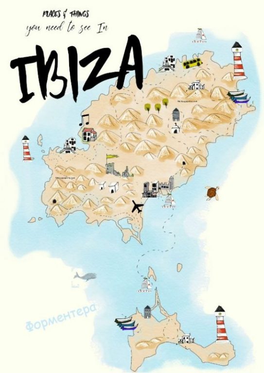 map ibiza 1 1024 1 - Ибица на карте