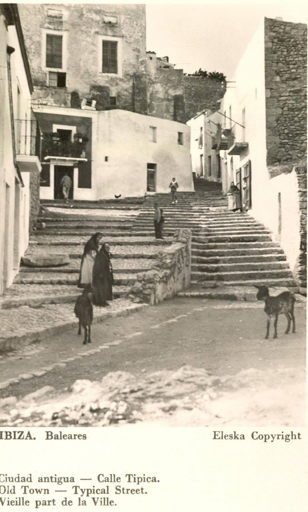 Старинные фотографии города Дальт Вила на Ибице