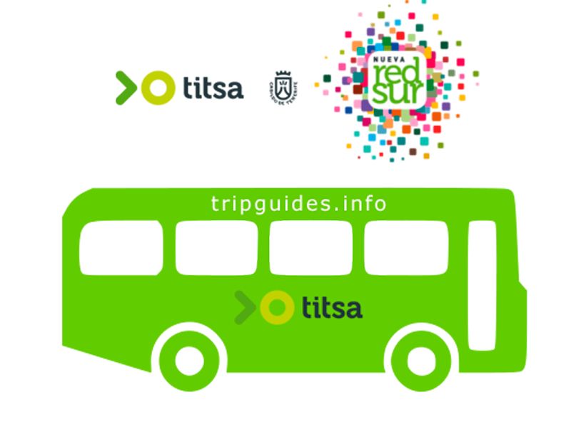 Автобусы на Тенерифе - Titsa
