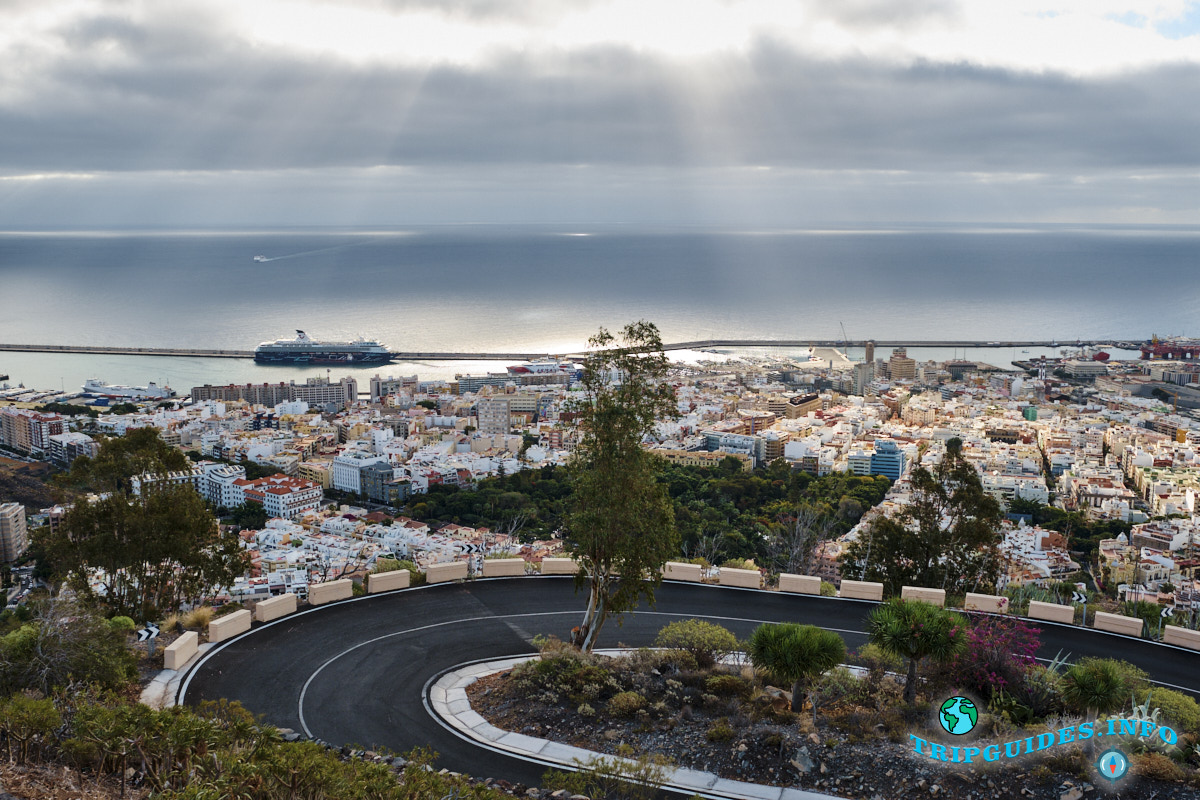 Лос Кампитос - смотровая площадка в Санта-Крус-де-Тенерифе, Канарские острова, Испания
