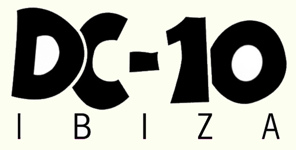Клуб DC-10 на Ибице, Испания - логотип