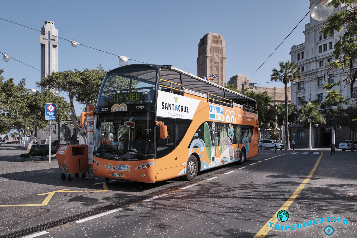 Экскурсия на туристическом автобусе «City View» в Санта-Крус-де-Тенерифе Испания Канарские острова