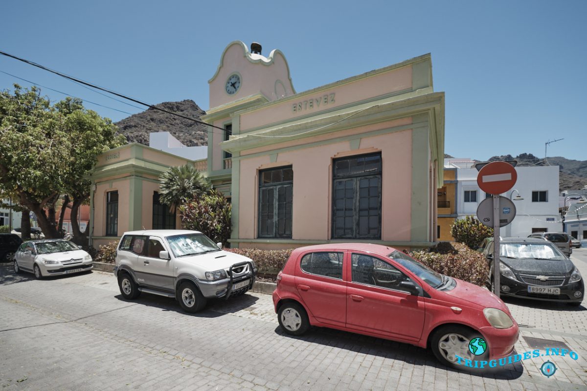 Старая школа Estévez в Сан-Андрес на Тенерифе, Канарские острова, Испания