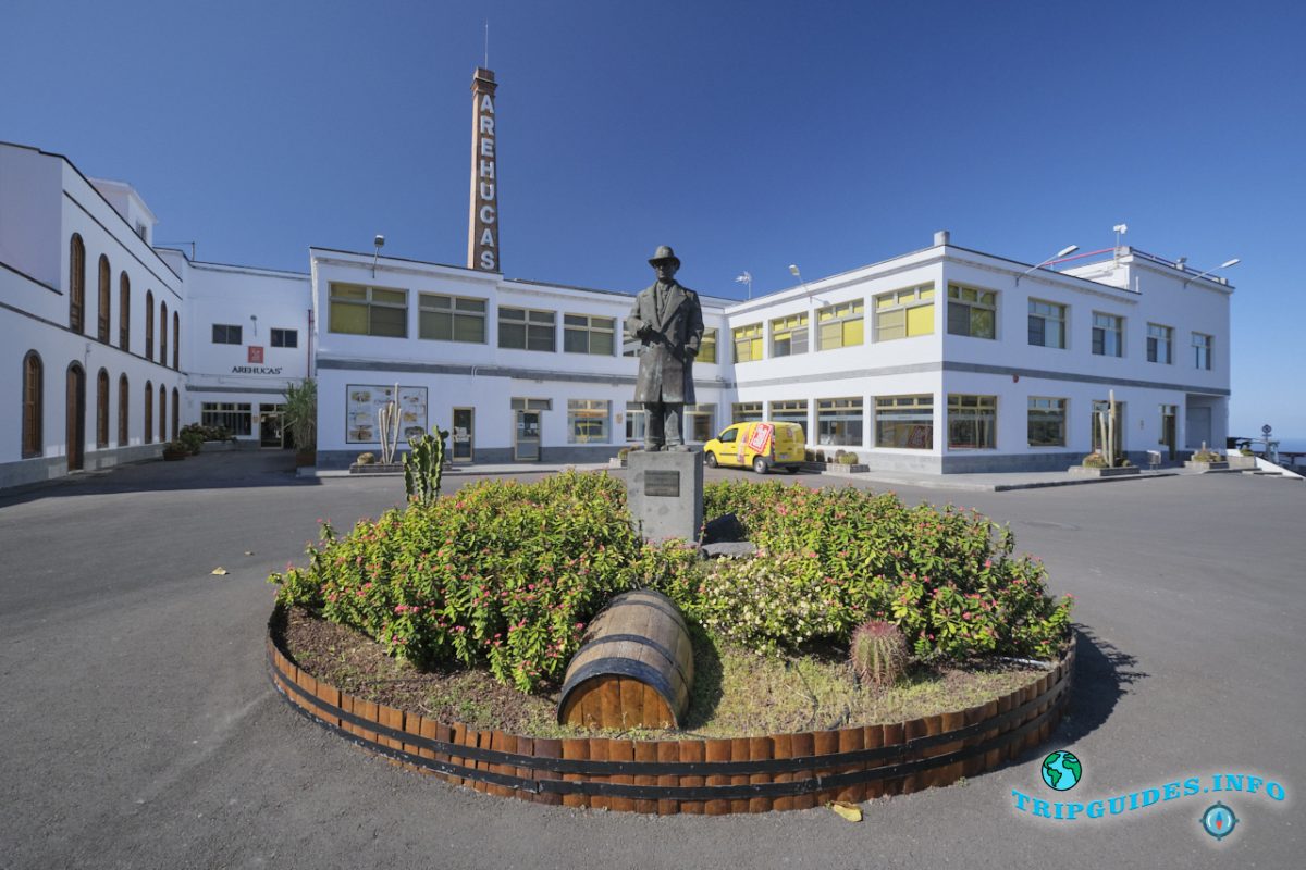 Завод рома Arehucas в городе Arucas, остров Гран-Канария, Испания