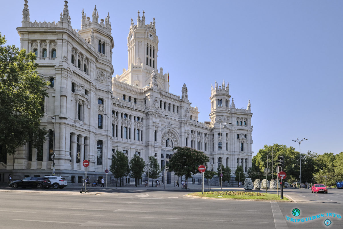 Дворец Сибелес в Мадриде, Испания - Palacio de Cibeles