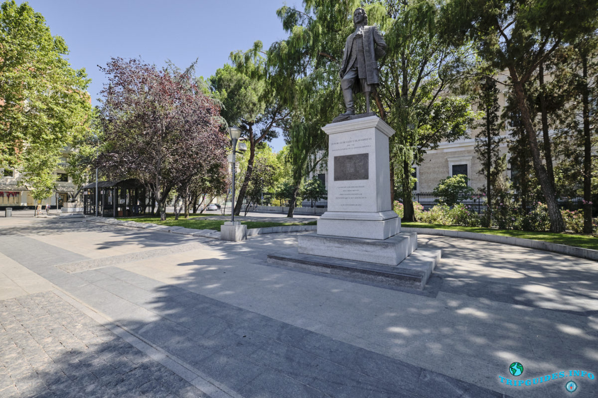 Площадь Колумба в Мадриде, Испания - Plaza de Colón
