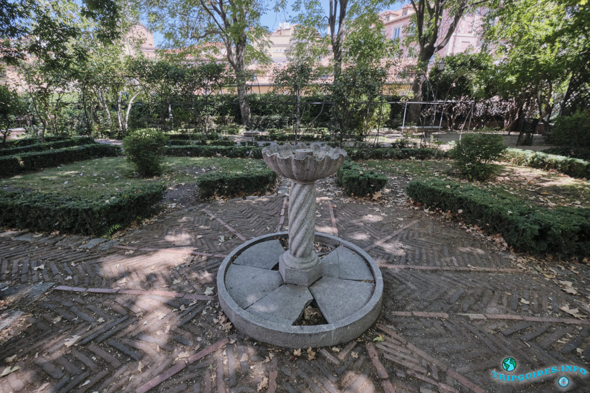 Сад принца Англона - Соломенная площадь в Мадриде, Испания - El Jardín del Príncipe de Anglona