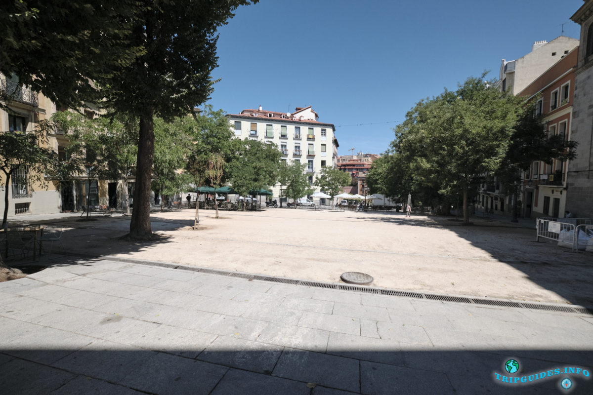 Соломенная площадь в Мадриде, Испания - Plaza de la Paja