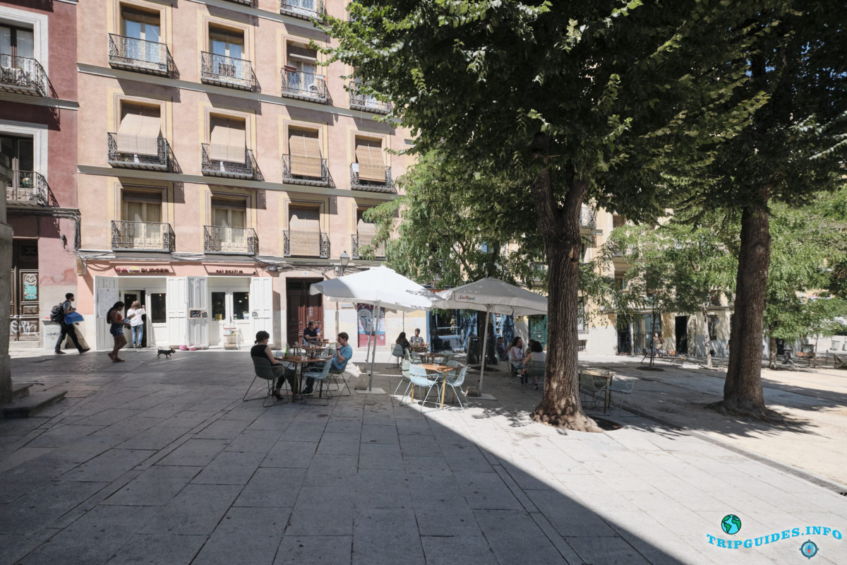 Соломенная площадь в Мадриде, Испания - Plaza de la Paja