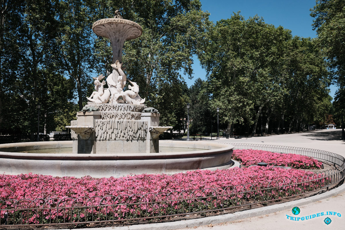 Парк Буэн-Ретиро в Мадриде - Испания (Parque del Buen Retiro)