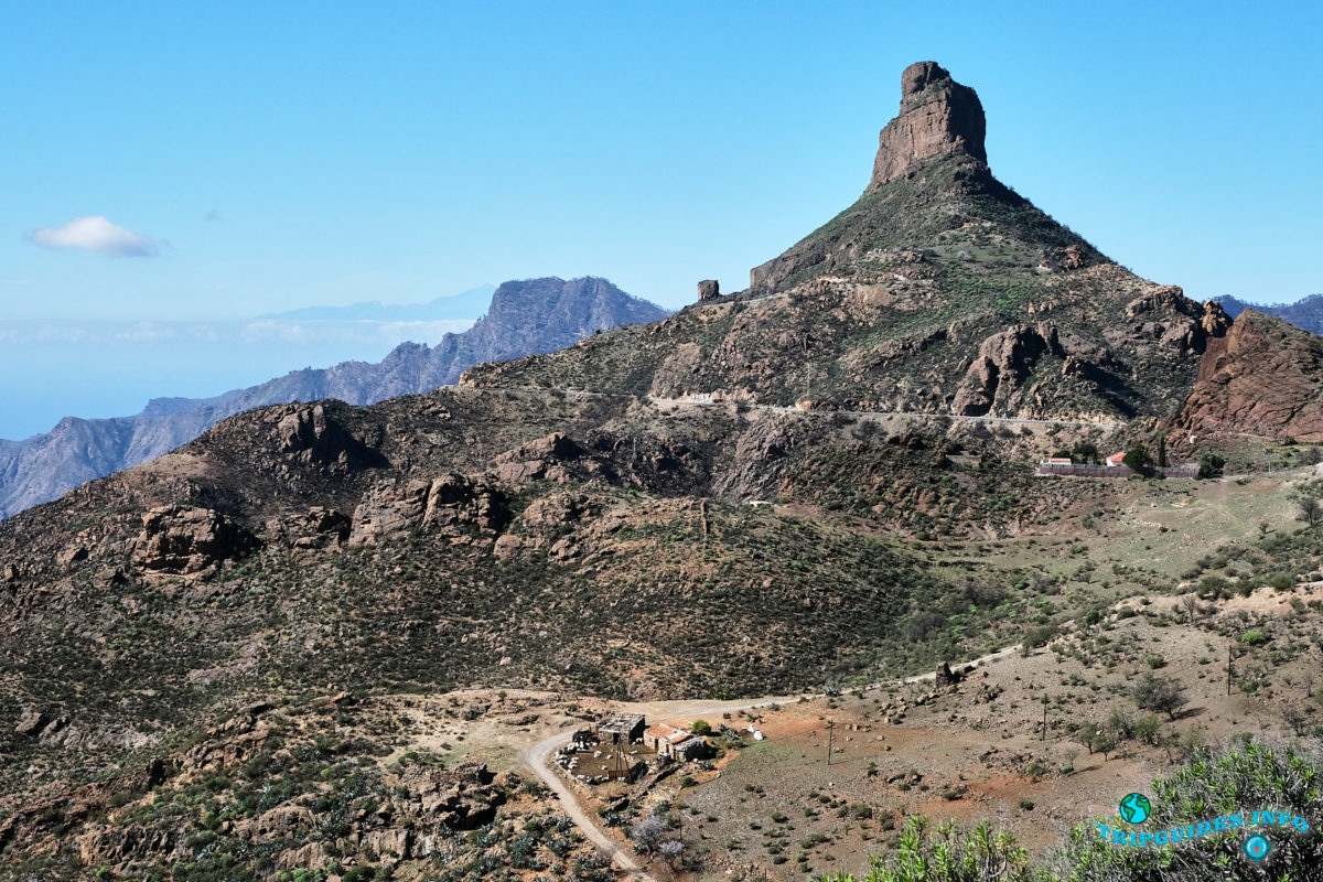 Скала Бентайга в Техеда на Гран-Канарии - Канарские острова, Испания