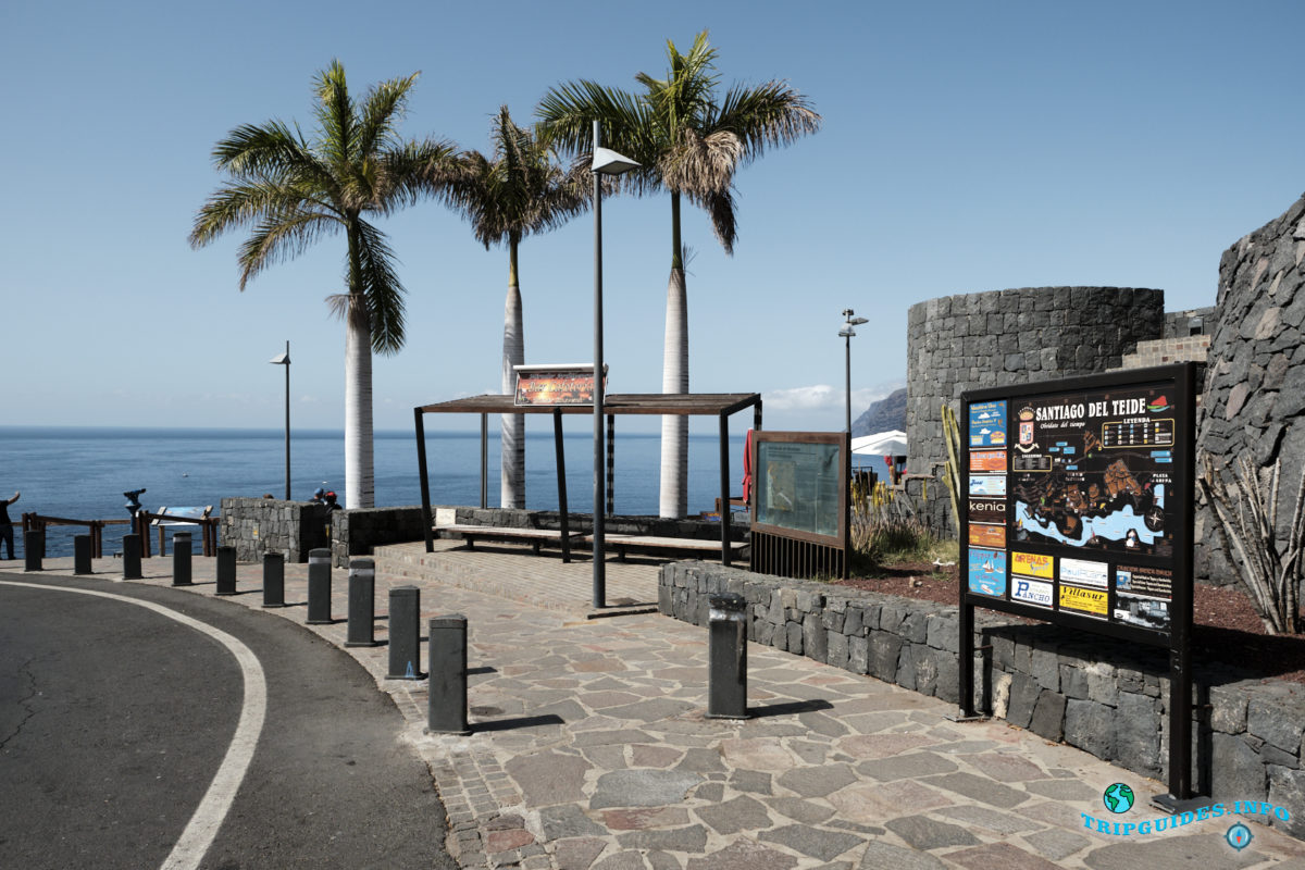 Смотровая площадка Мирадор Арчипенке на Тенерифе - Канарские острова, Испания - Puerto de Santiago