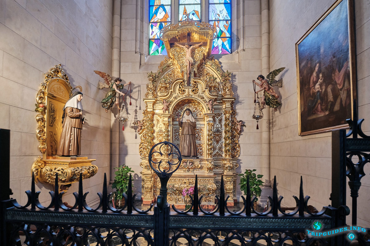 Собор Альмудена в Мадриде - столица Испании (Catedral de Santa María la Real de la Almudena)