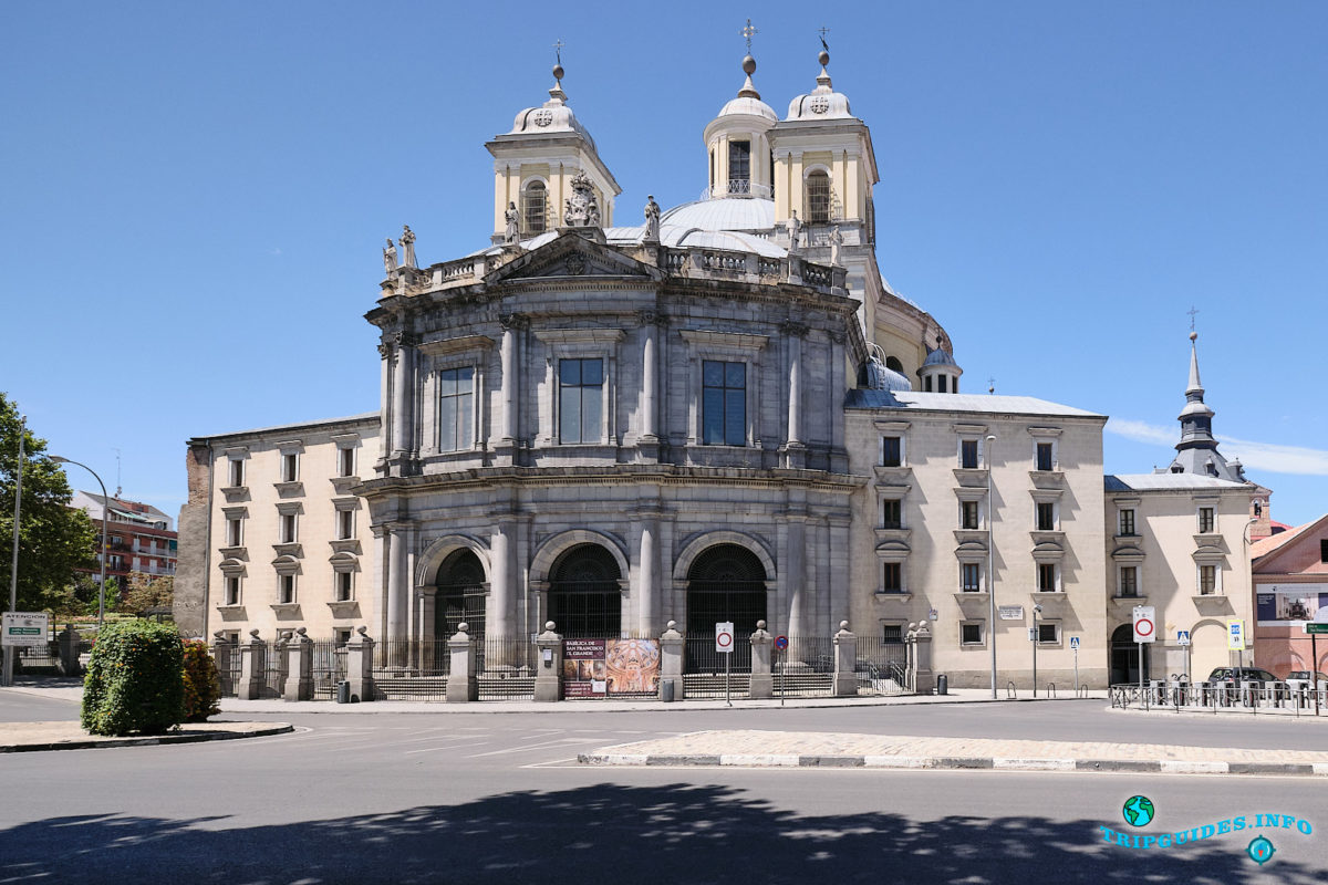 Собор Святого Франциска Великого в Мадриде - столица Испании (Real basílica de San Francisco el Grande)
