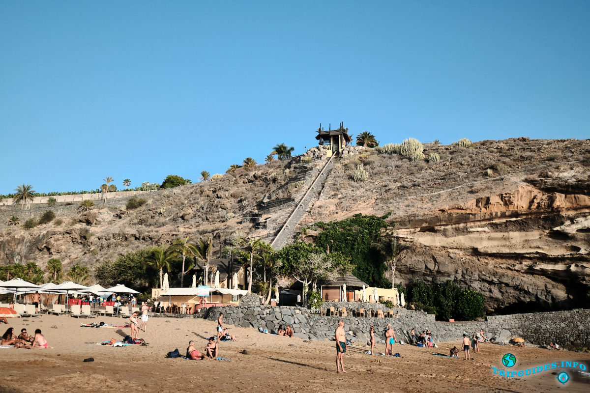 Абама (Playa de Abama) - пляж на Тенерифе (Канарские острова, Испания)