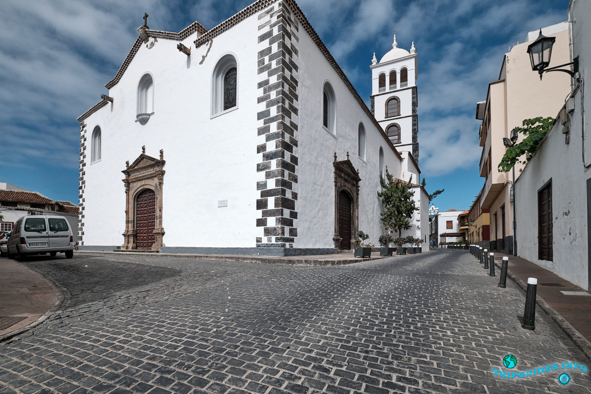 Церковь Святой Анны в городе Гарачико на севере острова Тенерифе (Канарские острова, Испания)