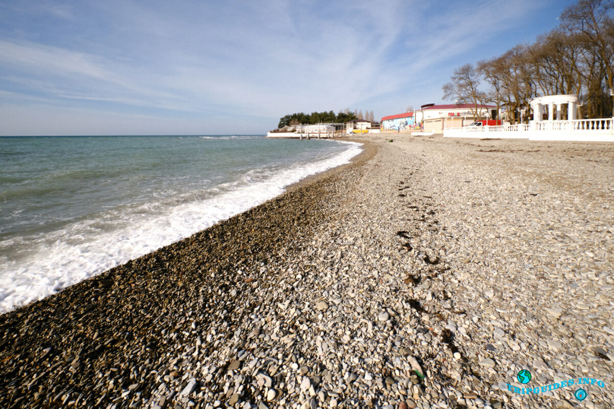 Пляжи в Дивноморское - рядом с Геленджиком
