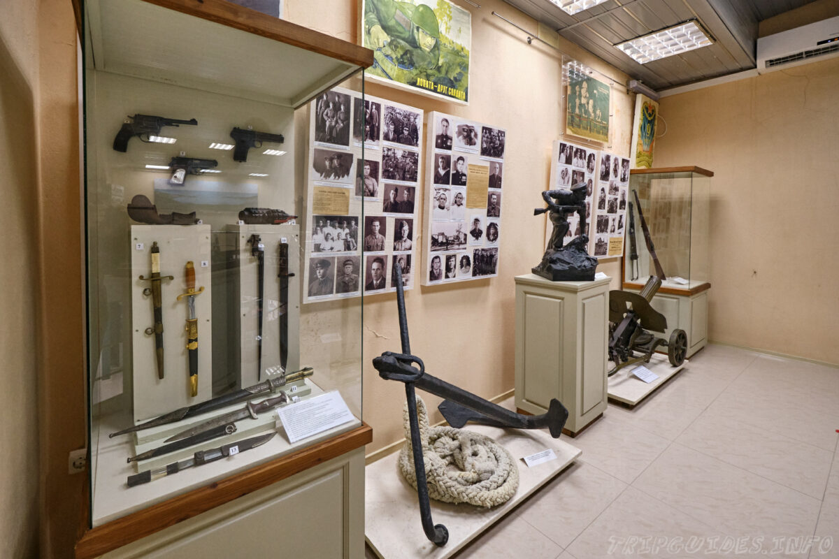 Экспозиция Второй мировой войне - Геленджикский историко-краеведческий музей в городе-курорте Геленджик