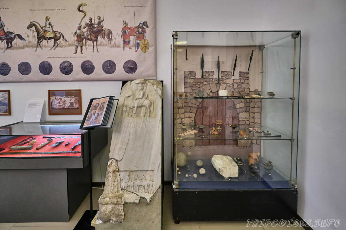 Мемориальный зал - «Возвращение на Родину» - «Горгиппия» - археологический музей