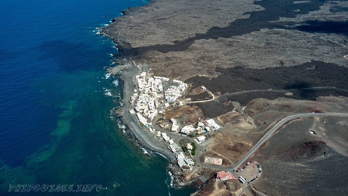 Деревня Эль-Гольфо (Pueblo El Golfo Lanzarote) на Лансароте