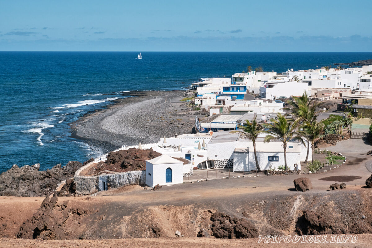 Деревня Эль-Гольфо (Pueblo El Golfo Lanzarote) на Лансароте