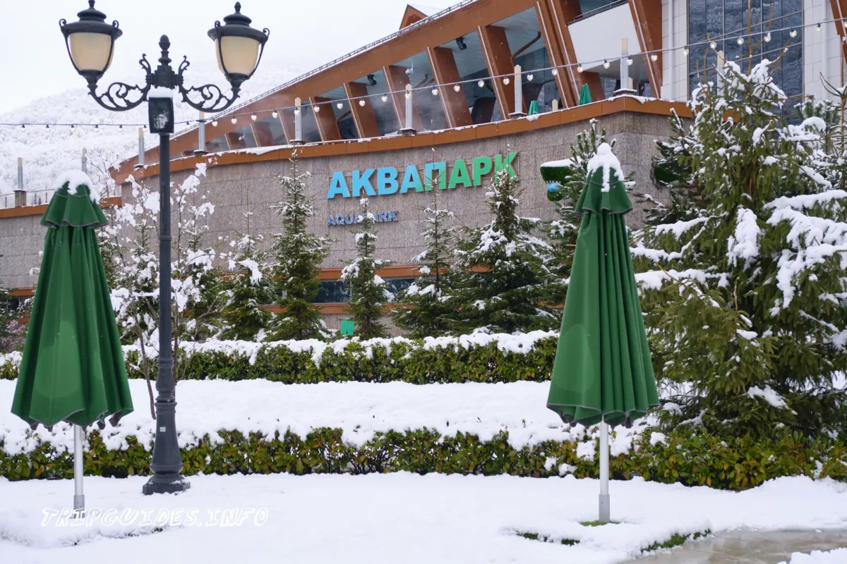 Парк Зеленая планета в горно-туристическом центре «Газпром-Лаура»