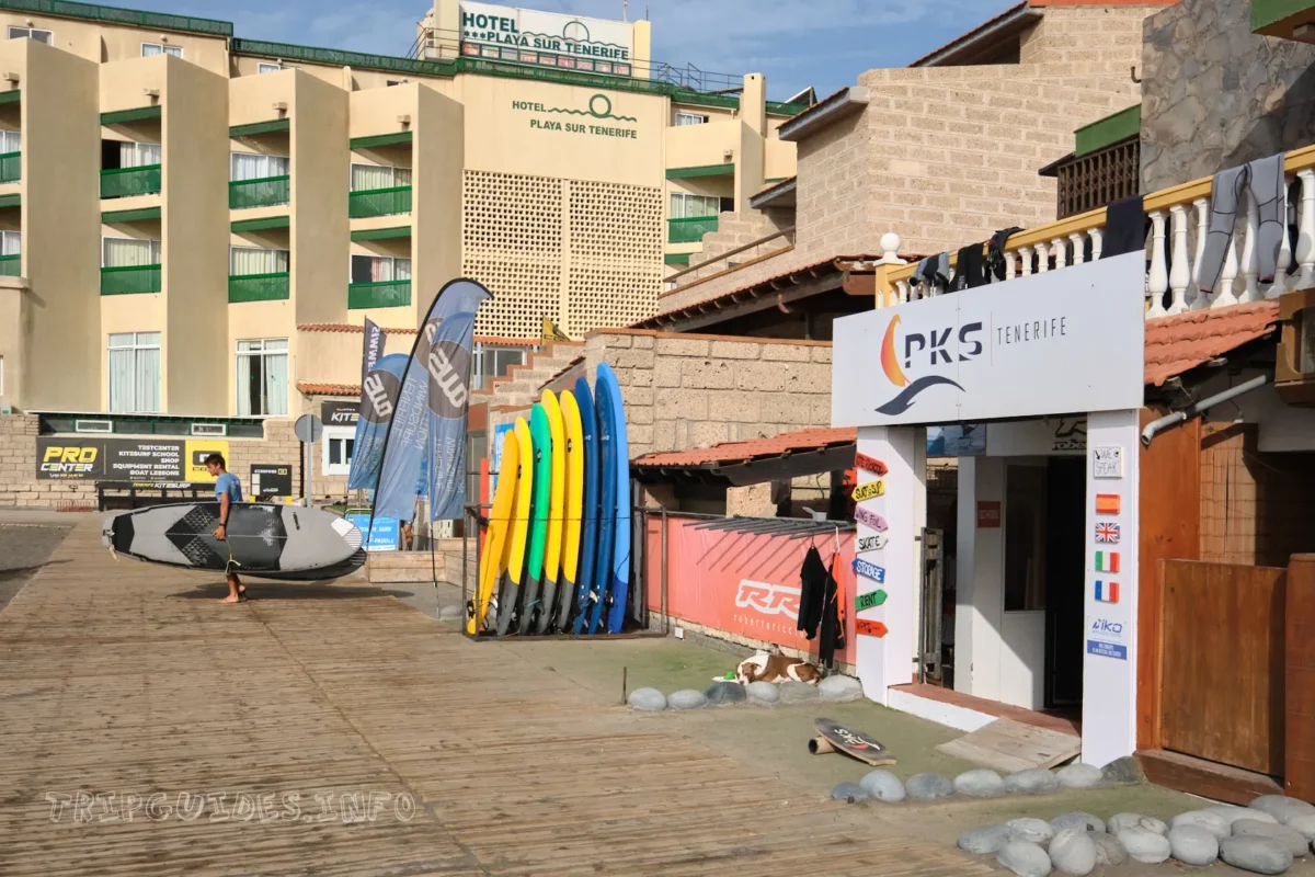 Школы серфинга в Эль Медано (Тенерифе)