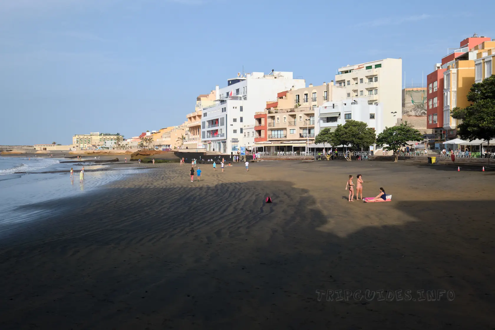 Пляж Эль-Медано (Playa El Medano) на Тенерифе