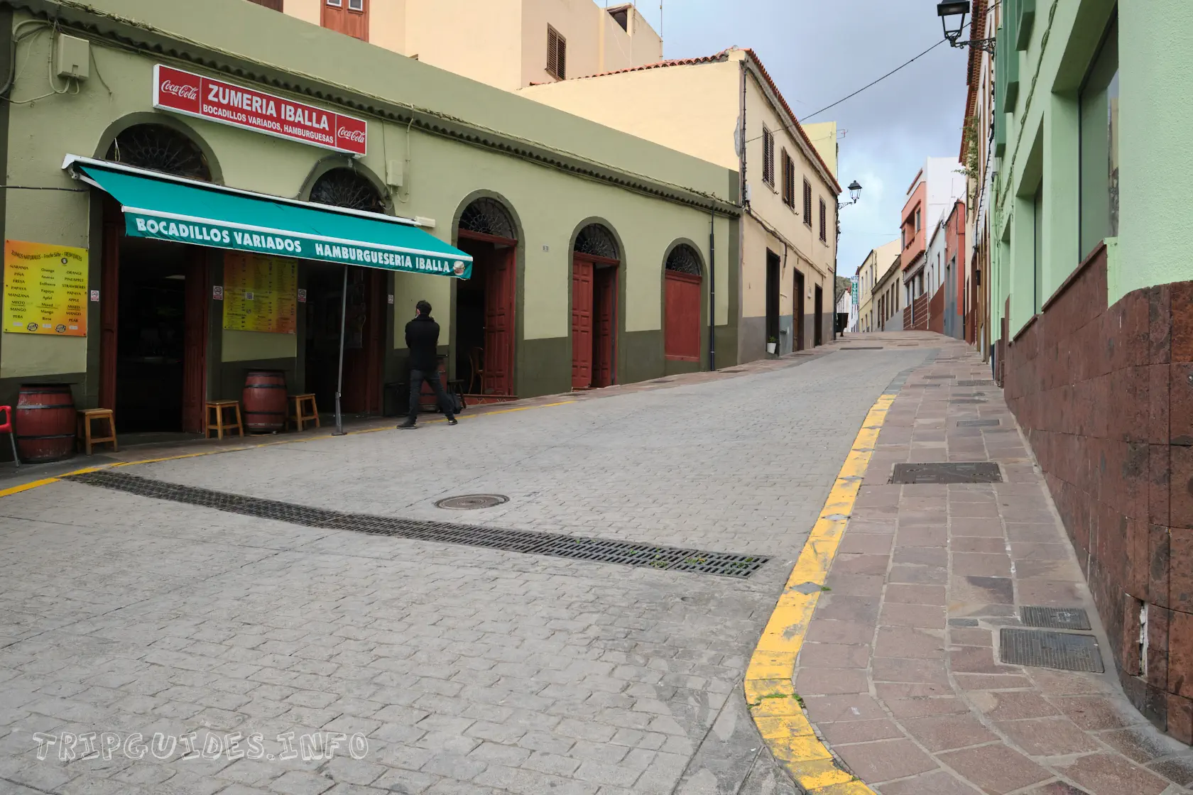 Старинные улочки в Вальеэрмосо (Ла-Гомера)