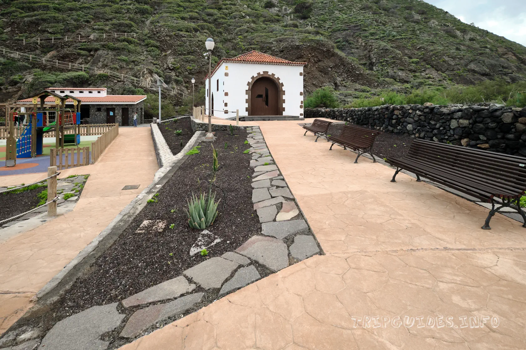 Часовня Ermita de La Candelaria в Вальеэрмосо (Ла-Гомера)