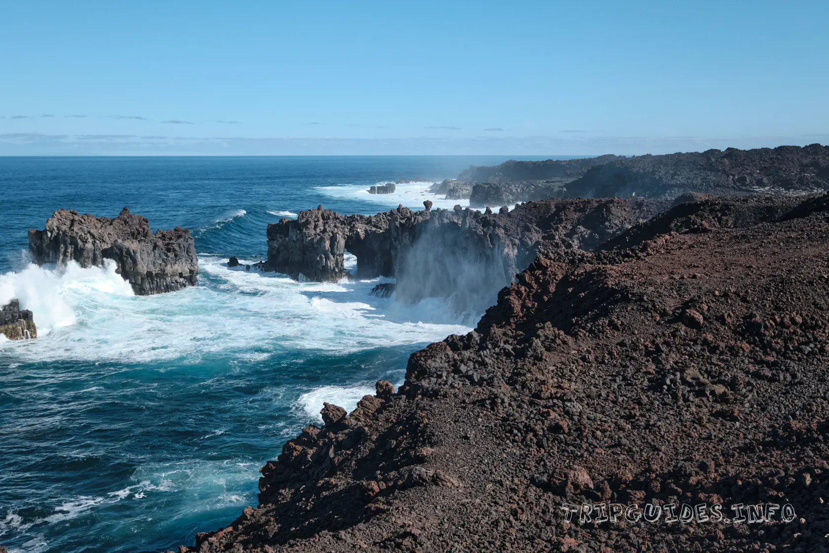 Арка Ла-Тоска (Arco de La Tosca) на острове Эль-Иерро